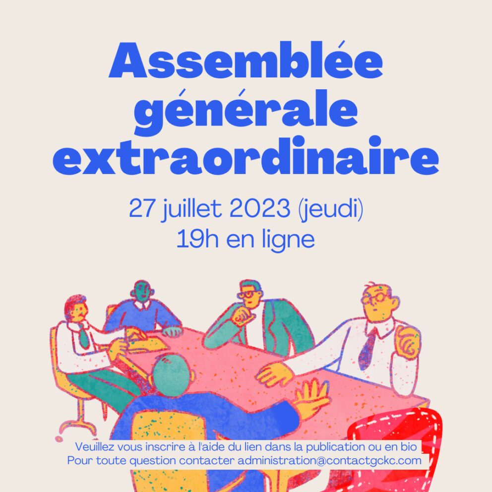 Avis de convocation
